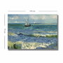 Wallity Lienzo decorativo Vincent van Gogh 70 x 100 cm